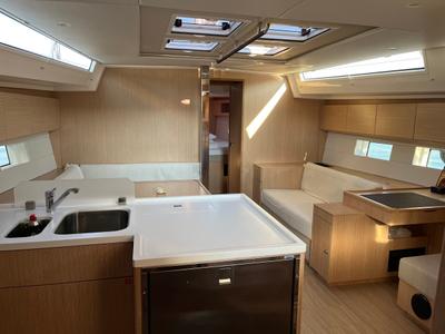 Galley of Vela, a Bavaria C50 sailboat at Volos Municipality, Greece