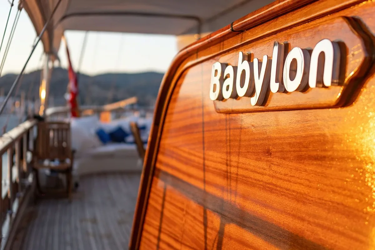 Babylon, a Custom Made Babylon yacht at Bodrum, Turkey