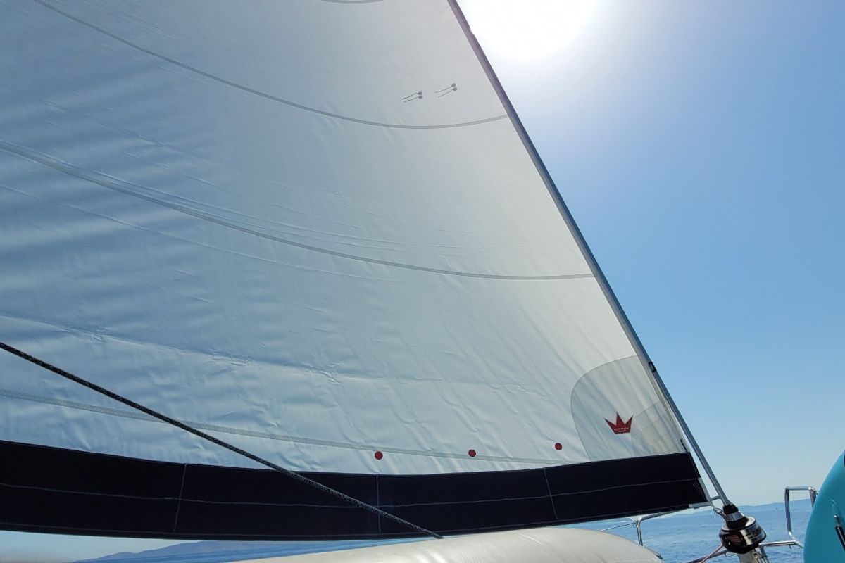 Black Pearl, a Bavaria 40 sailboat at Athens, Greece