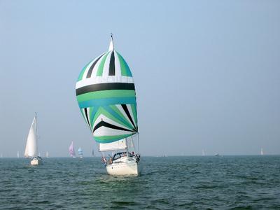 Exterior view of Seagull, a Beneteau First 285 sailboat at Yerseke, Netherlands