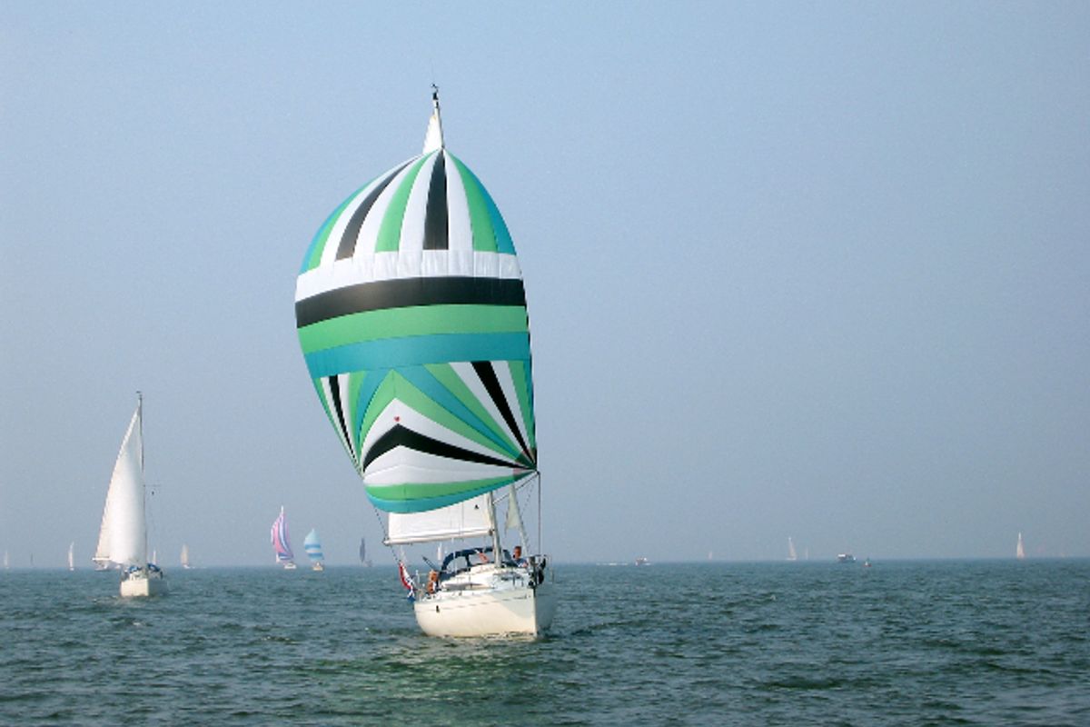 Exterior view of Seagull, a Beneteau First 285 sailboat at Yerseke, Netherlands