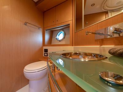 Head on Headquarters, a Riva 63 Virtus yacht at Palma de Mallorca, Spain