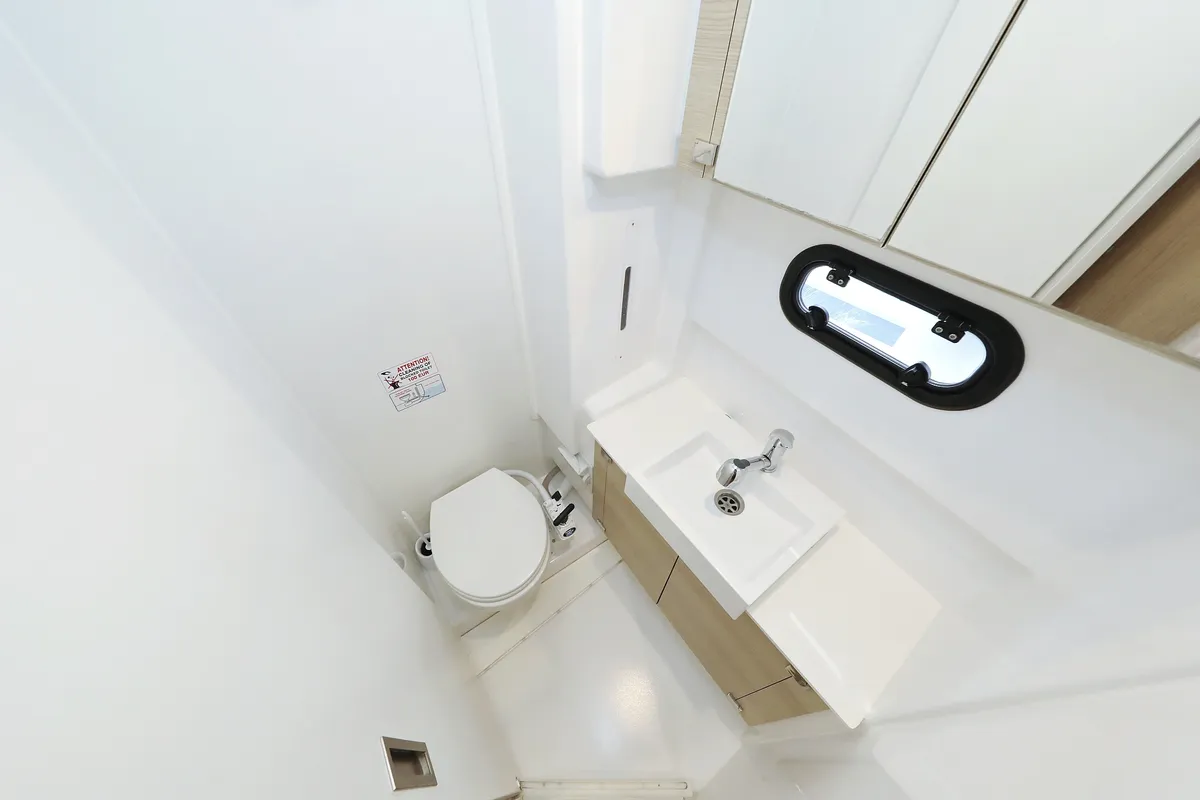 Ocean Oasis, a Bali 4.1 catamaran at Grad Biograd na Moru, Croatia