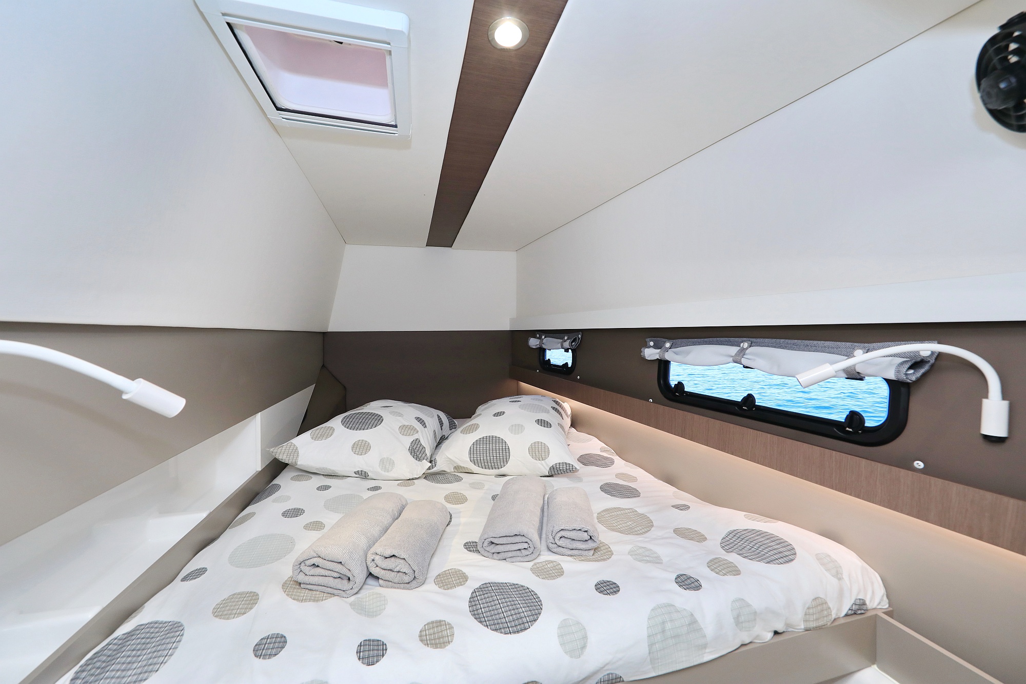 Ocean Oasis, a Bali 4.1 catamaran at Grad Biograd na Moru, Croatia
