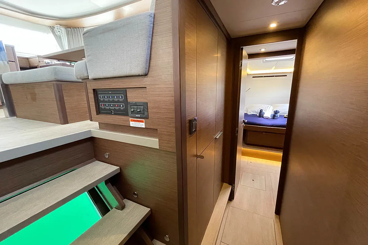 Cabin on PRINCESS JULIJA, a Lagoon 46 catamaran at Seychelles, Eden Island Marina, Seychelles