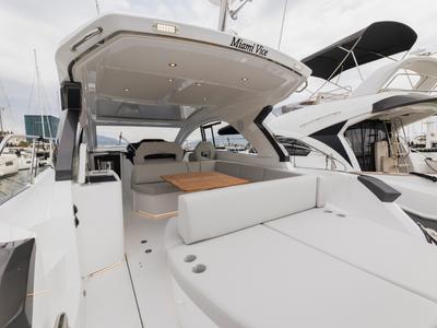 Deck of MIAMI VICE, a Beneteau Gran Turismo 41 yacht at Općina Rogoznica, Croatia