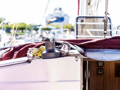 Andromeda, a Dufour Gib Sea 43 sailboat at Preveza, Greece