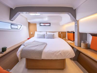 Cabin on La Vita e Bella, a Excess 14 catamaran at Municipal Unit of Rhodes, Greece