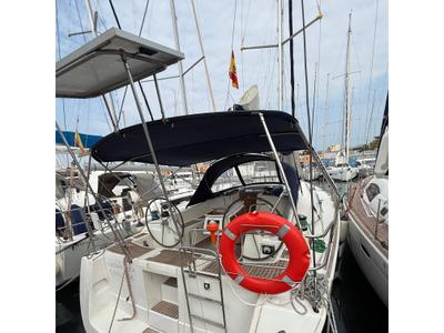 Alboran XXX Cubalibre, a Beneteau Oceanis 43 sailboat at es Jonquet, Spain