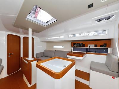 Galley of July, a Beneteau First 36 sailboat at Grad Biograd na Moru, Croatia