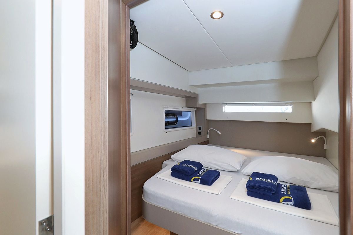 Cabin on Open Office, a Bali 4.2 catamaran at Grad Trogir, Croatia