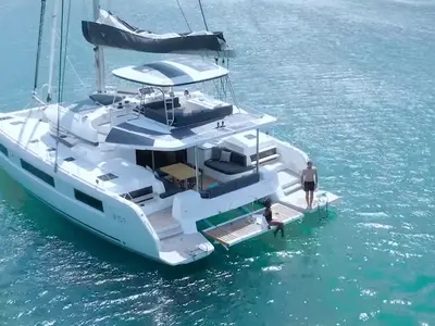 Premium, a Lagoon Lagoon 51 catamaran at Grad Pula, Croatia