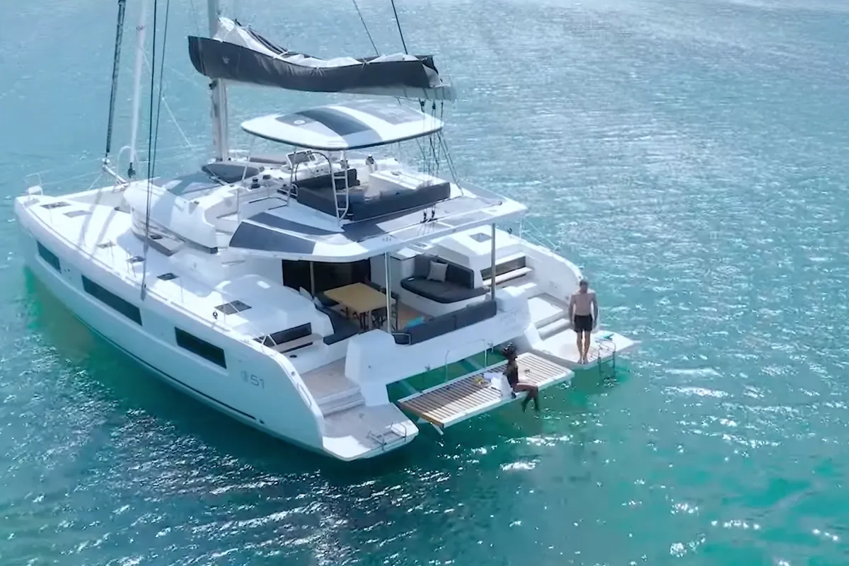 Premium, a Lagoon Lagoon 51 catamaran at Grad Pula, Croatia