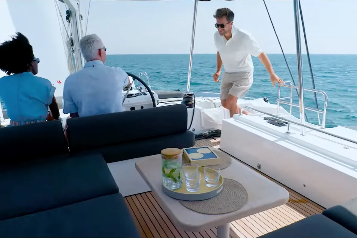 Premium, a Lagoon Lagoon 51 catamaran at Grad Pula, Croatia