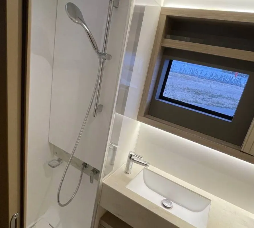 Premium, a Lagoon Lagoon 51 catamaran at Grad Pula, Croatia