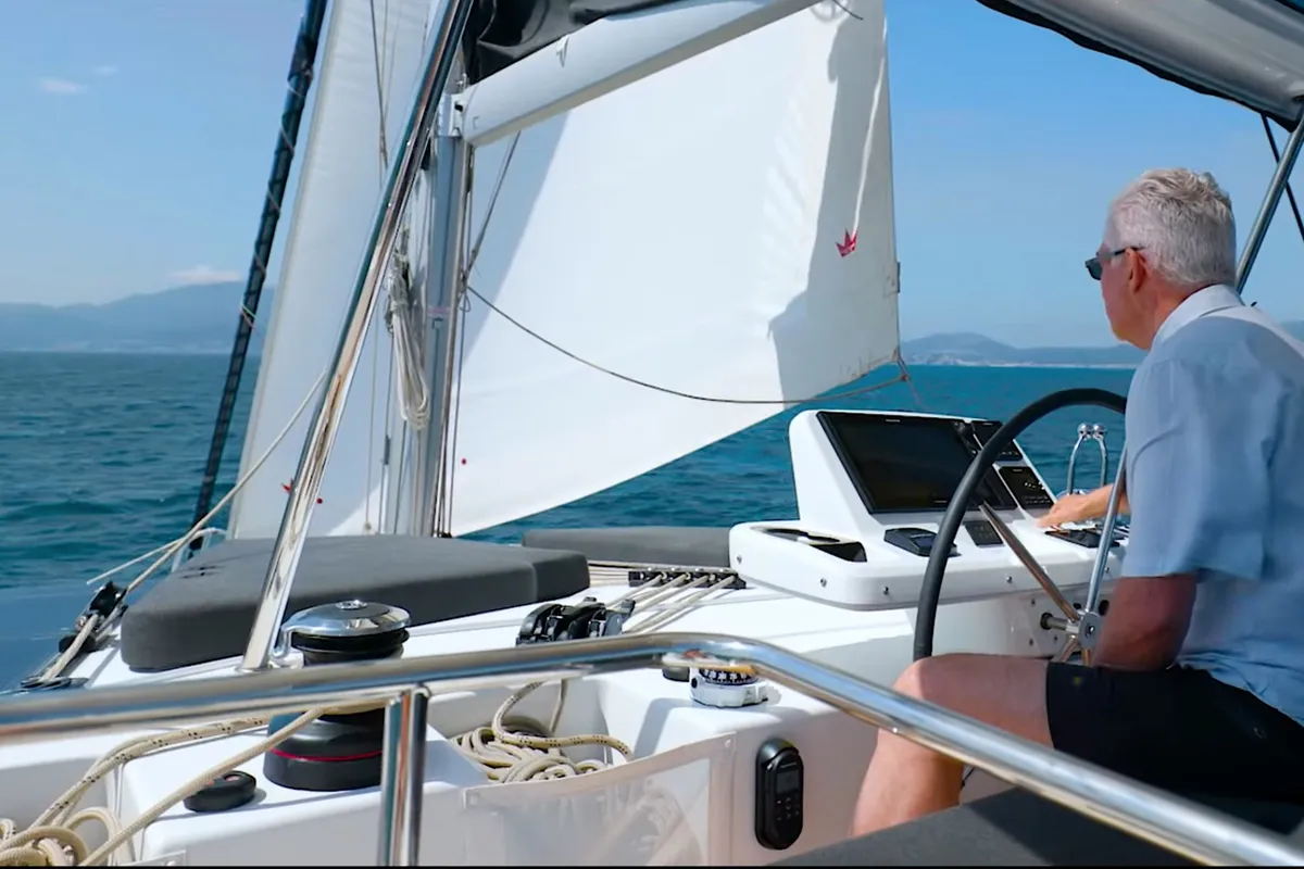Premium, a Lagoon Lagoon 51 catamaran at Grad Pula, Croatia