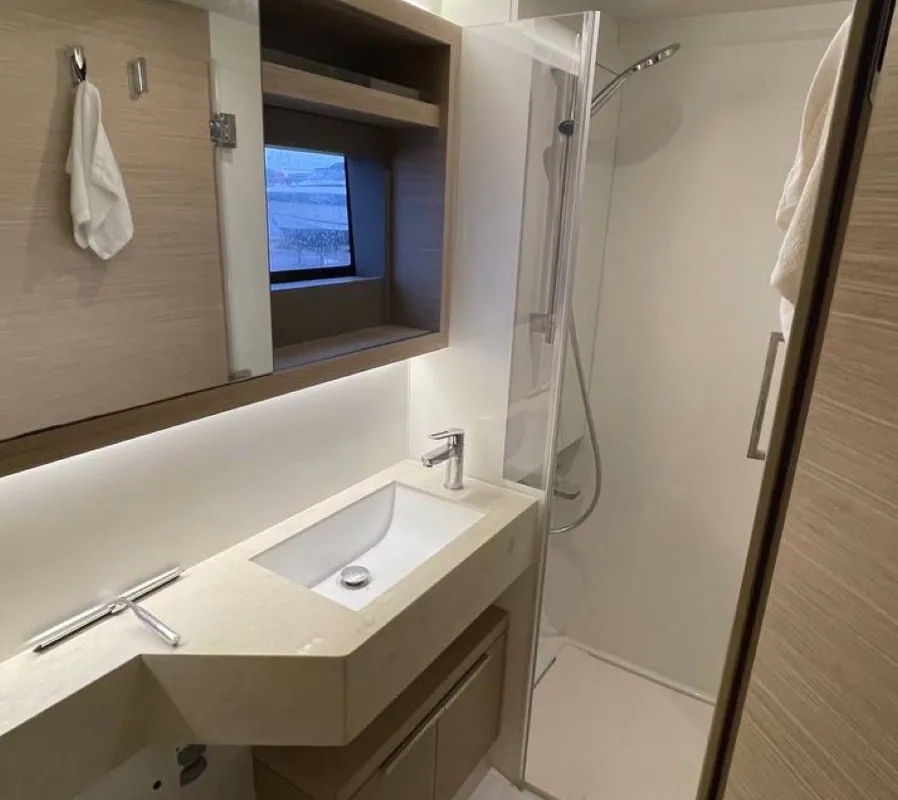 Premium, a Lagoon Lagoon 51 catamaran at Grad Pula, Croatia