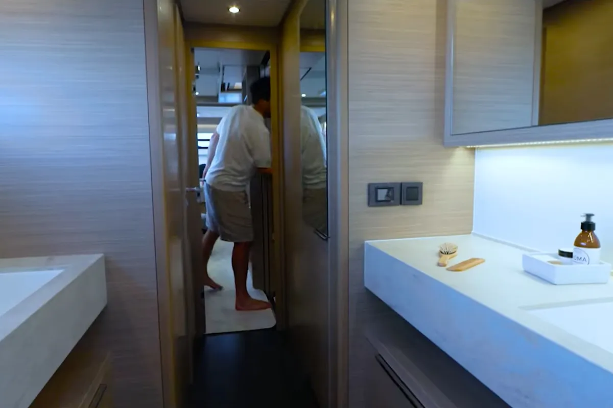 Premium, a Lagoon Lagoon 51 catamaran at Grad Pula, Croatia