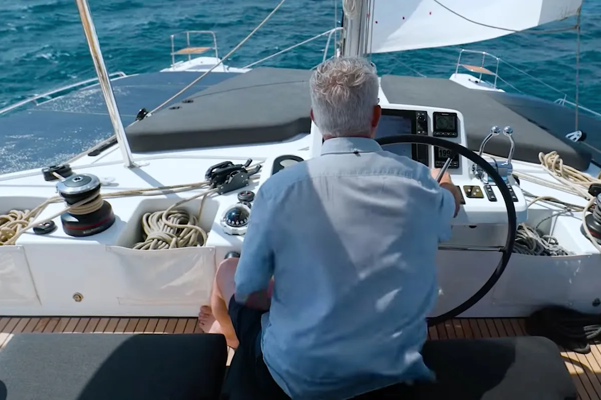 Premium, a Lagoon Lagoon 51 catamaran at Grad Pula, Croatia