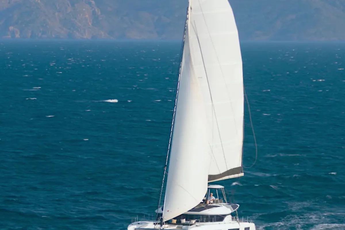Premium, a Lagoon Lagoon 51 catamaran at Grad Pula, Croatia