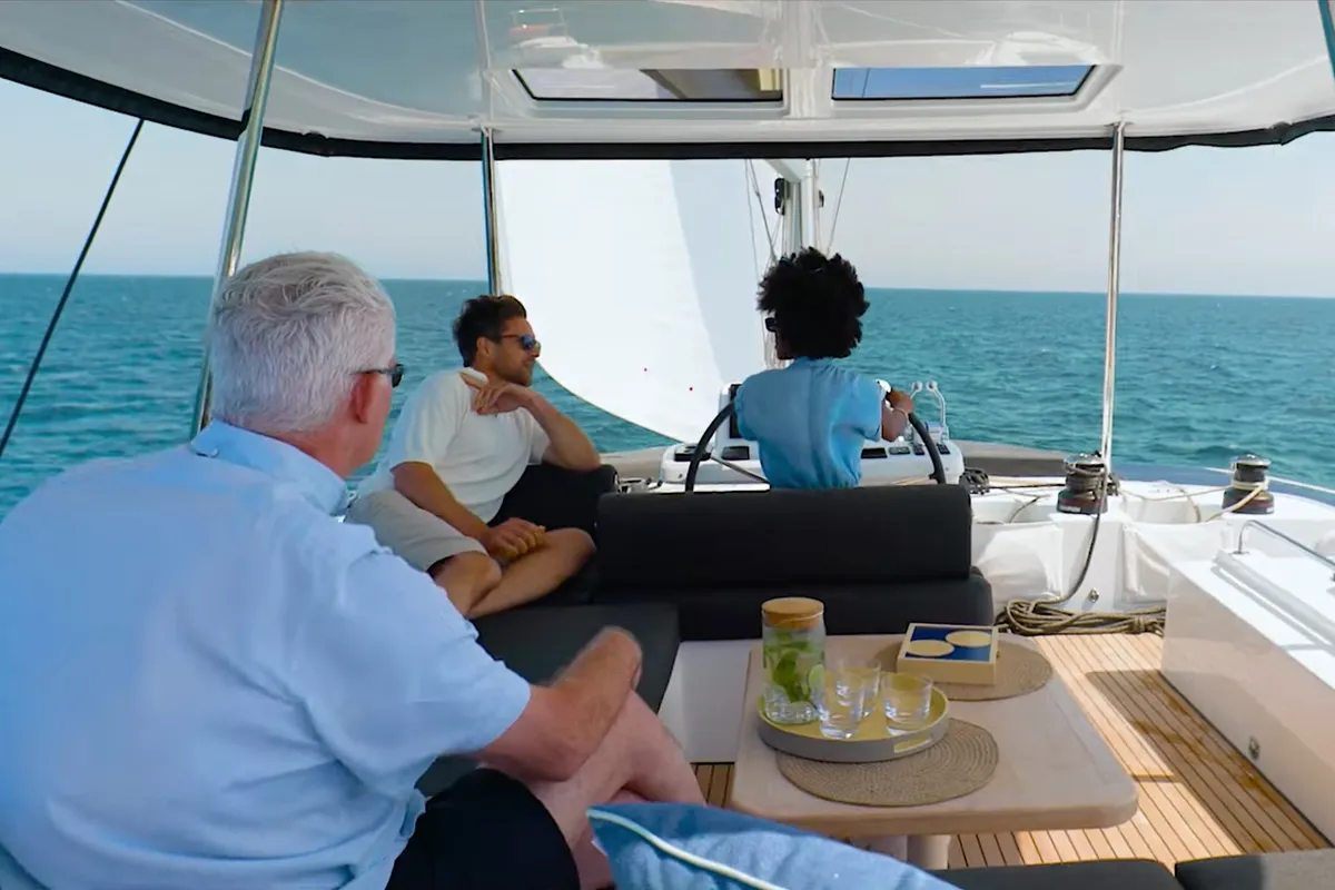 Premium, a Lagoon Lagoon 51 catamaran at Grad Pula, Croatia