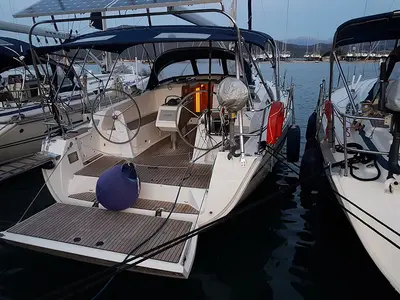 Marea, a Bavaria Bavaria Cruiser 41 sailboat at Municipal Unit of Lefkada, Greece