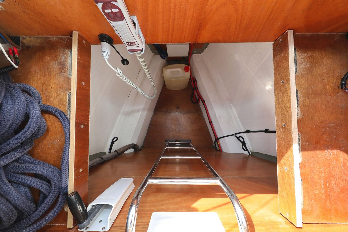 Lambda, a Beneteau Oceanis 46.1 sailboat at Grad Trogir, Croatia