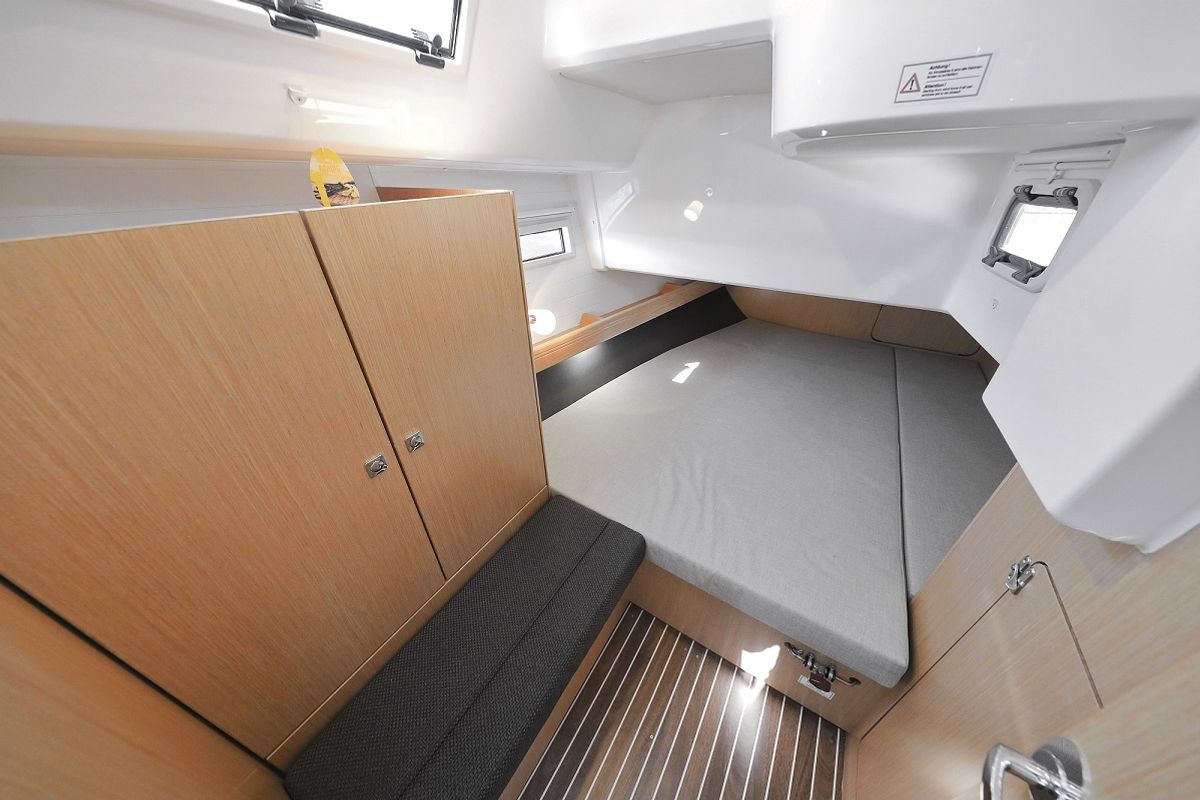 Cabin on Hemonaty, a Bavaria Cruiser 41 sailboat at Grad Biograd na Moru, Croatia