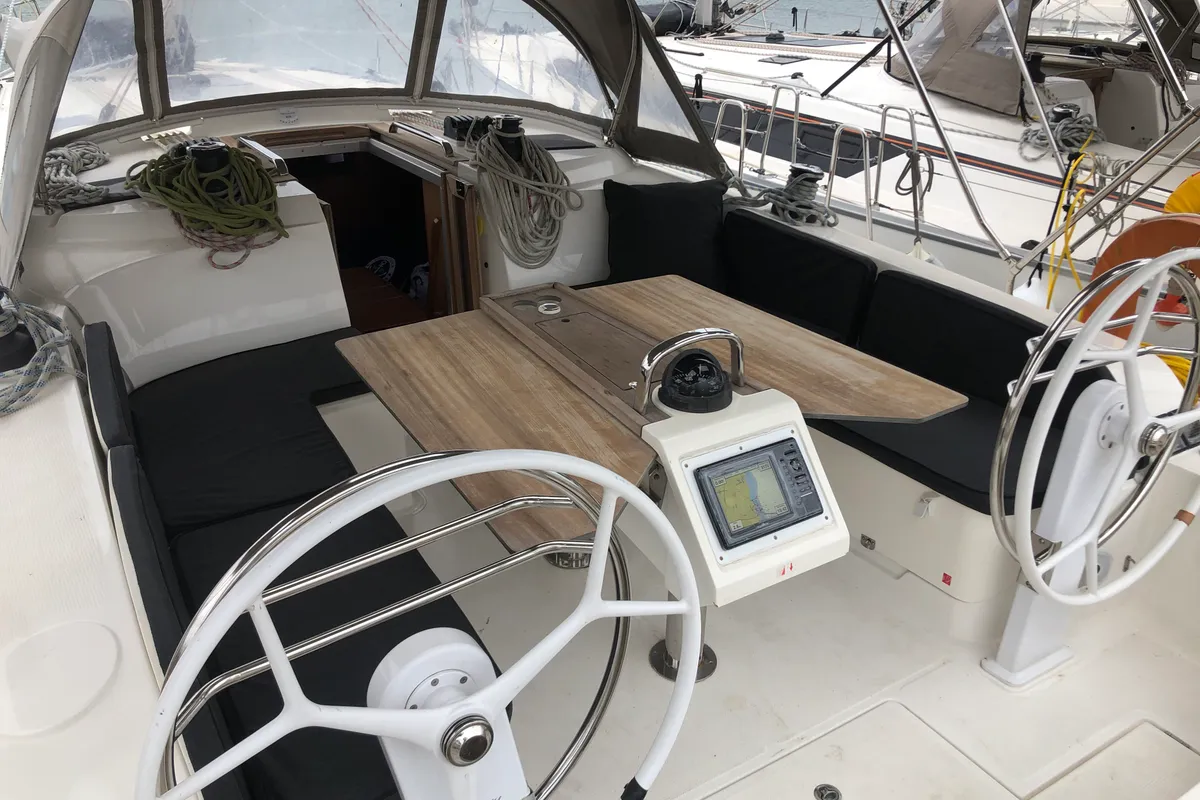 Leonidas, a Bavaria Bavaria Cruiser 46 sailboat at Municipal Unit of Lefkada, Greece