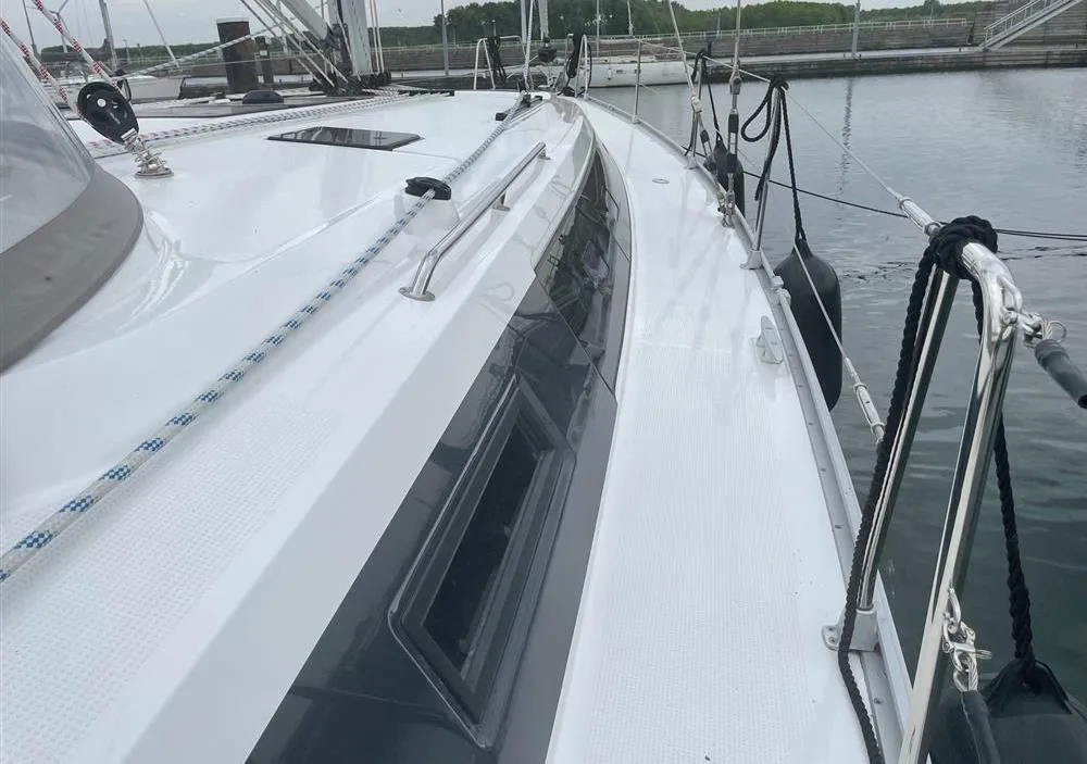 Leonidas, a Bavaria Bavaria Cruiser 46 sailboat at Municipal Unit of Lefkada, Greece