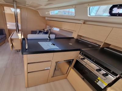 Galley of Larod, a Hanse Yachts Hanse 348 sailboat at Grad Pula, Croatia