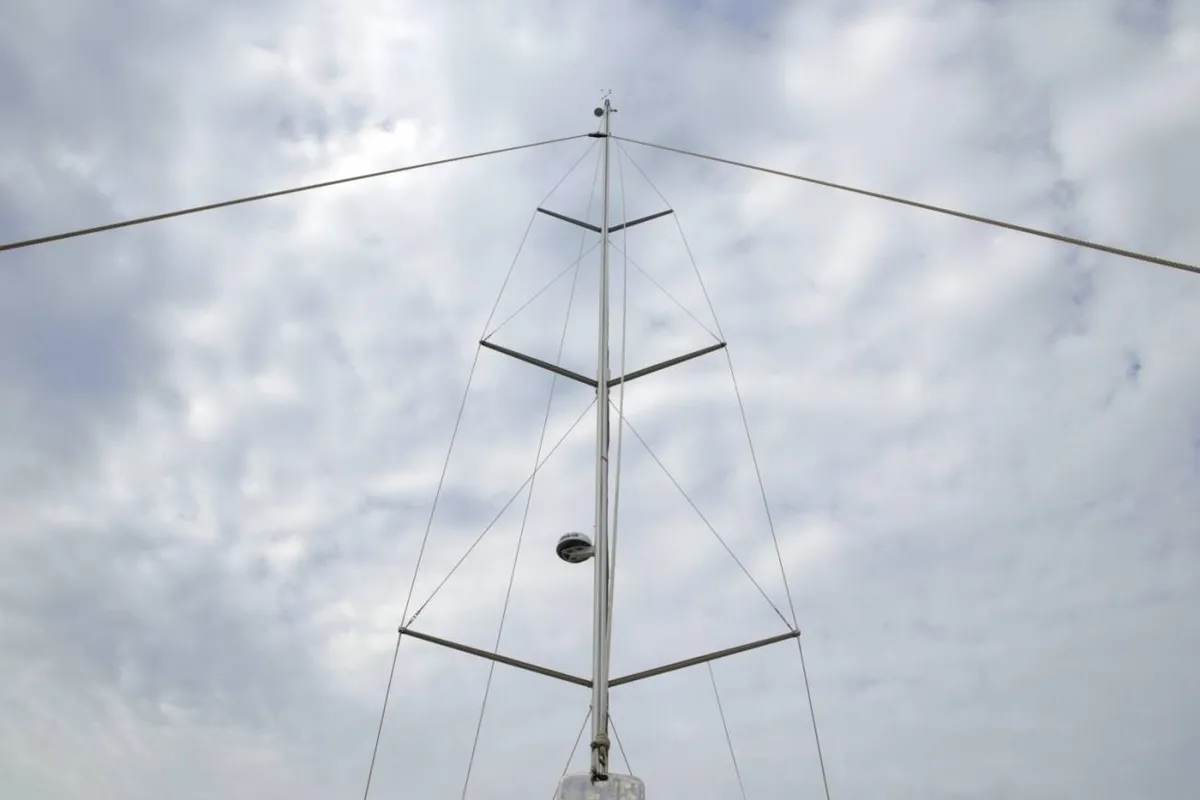 Eclipse, a Hanse Yachts Hanse 588 sailboat at Athens, Greece