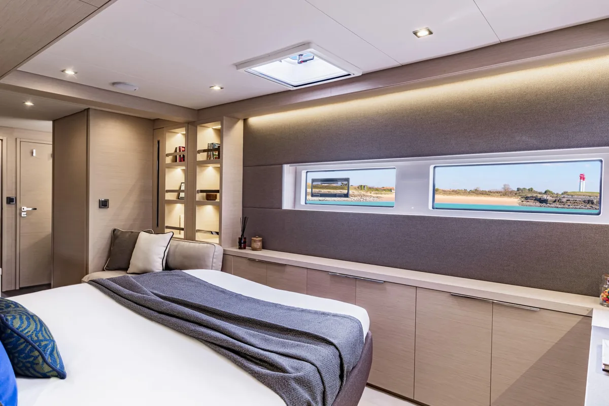 Cabin on Seas The Day, a Lagoon 55 catamaran at Grad Kaštela, Croatia