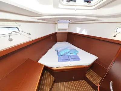 Cabin on Take A Break, a Hanse Yachts Hanse 415 sailboat at Grad Kaštela, Croatia