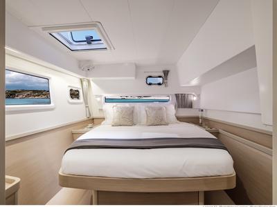 Cabin on BYC SALVADOR, a Lagoon 42 catamaran at Angra dos Reis, Brazil