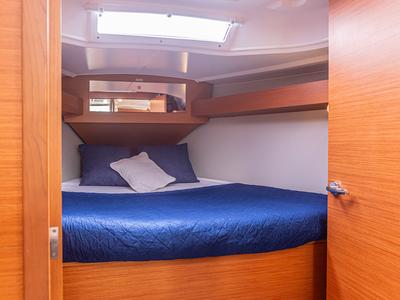 Cabin on Smile Planet, a Dufour 360 Grand Large sailboat at Tonnarella, Italy