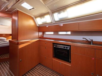 Galley of JOSIP, a Bavaria Cruiser 46 sailboat at Split, Croatia
