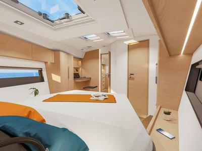 Cabin on Balance, a Hanse Yachts Hanse 510 sailboat at Općina Sukošan, Croatia