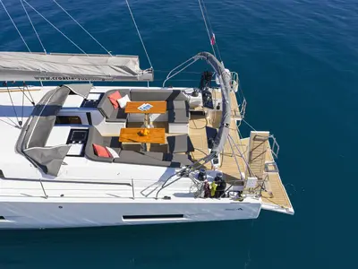 Balance, a Hanse Yachts Hanse 510 sailboat at Općina Sukošan, Croatia