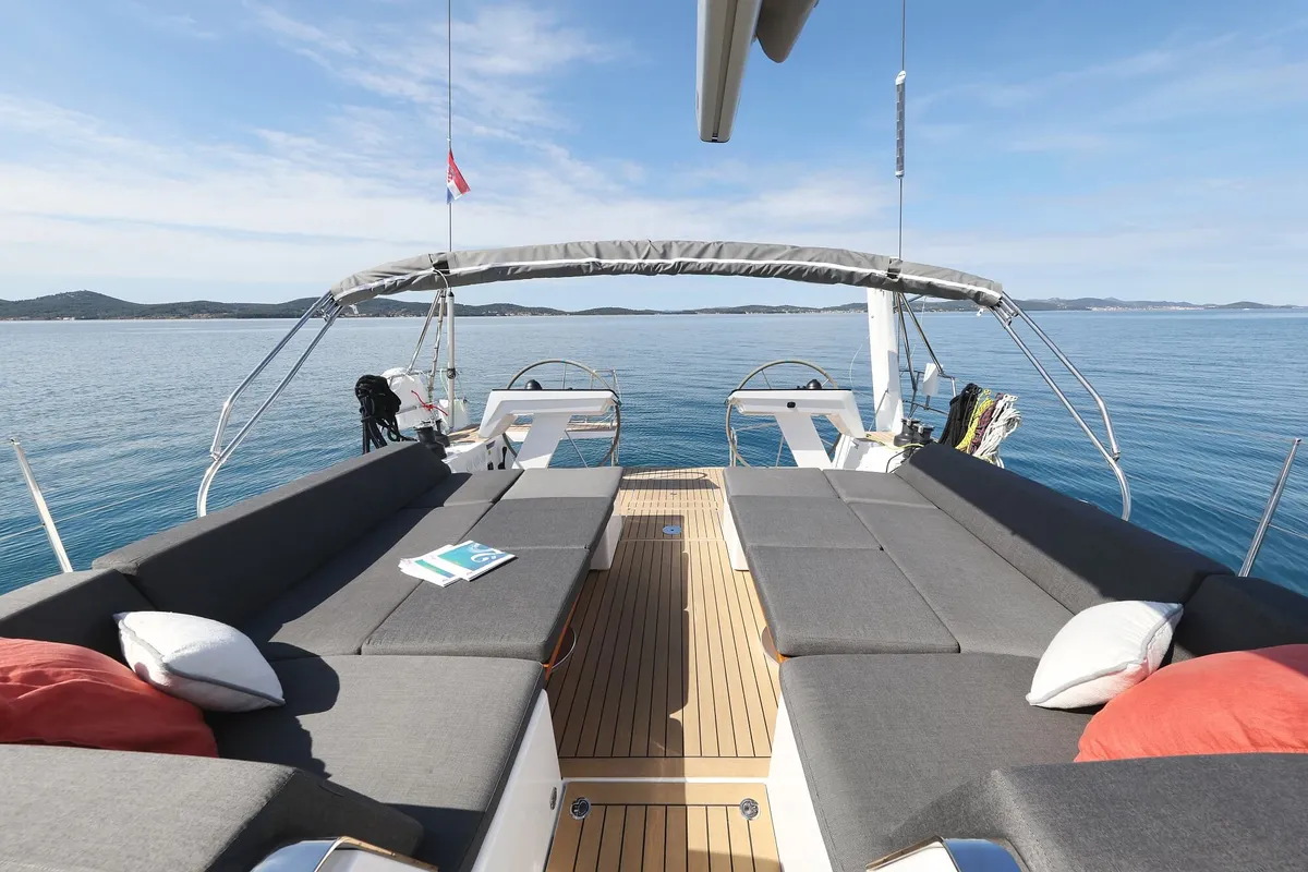 Balance, a Hanse Yachts Hanse 510 sailboat at Općina Sukošan, Croatia