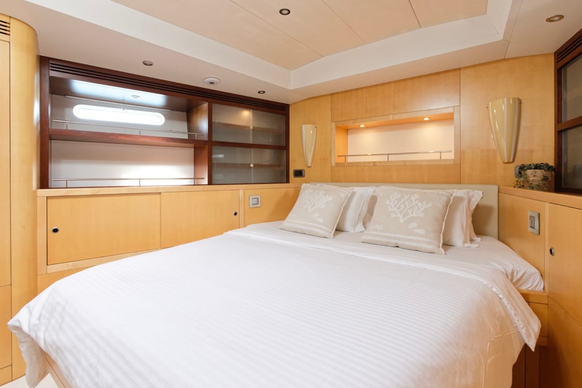 Cabin on Makay, a Garcia Yachts Garcia 72.2 sailboat at Grad Kaštela, Croatia