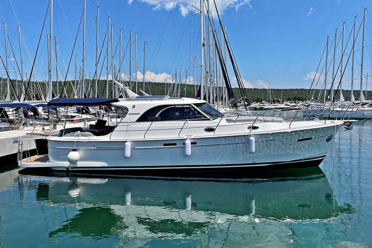 Exterior view of Bianca, a SAS - Vektor Adriana 44 yacht at Općina Sukošan, Croatia