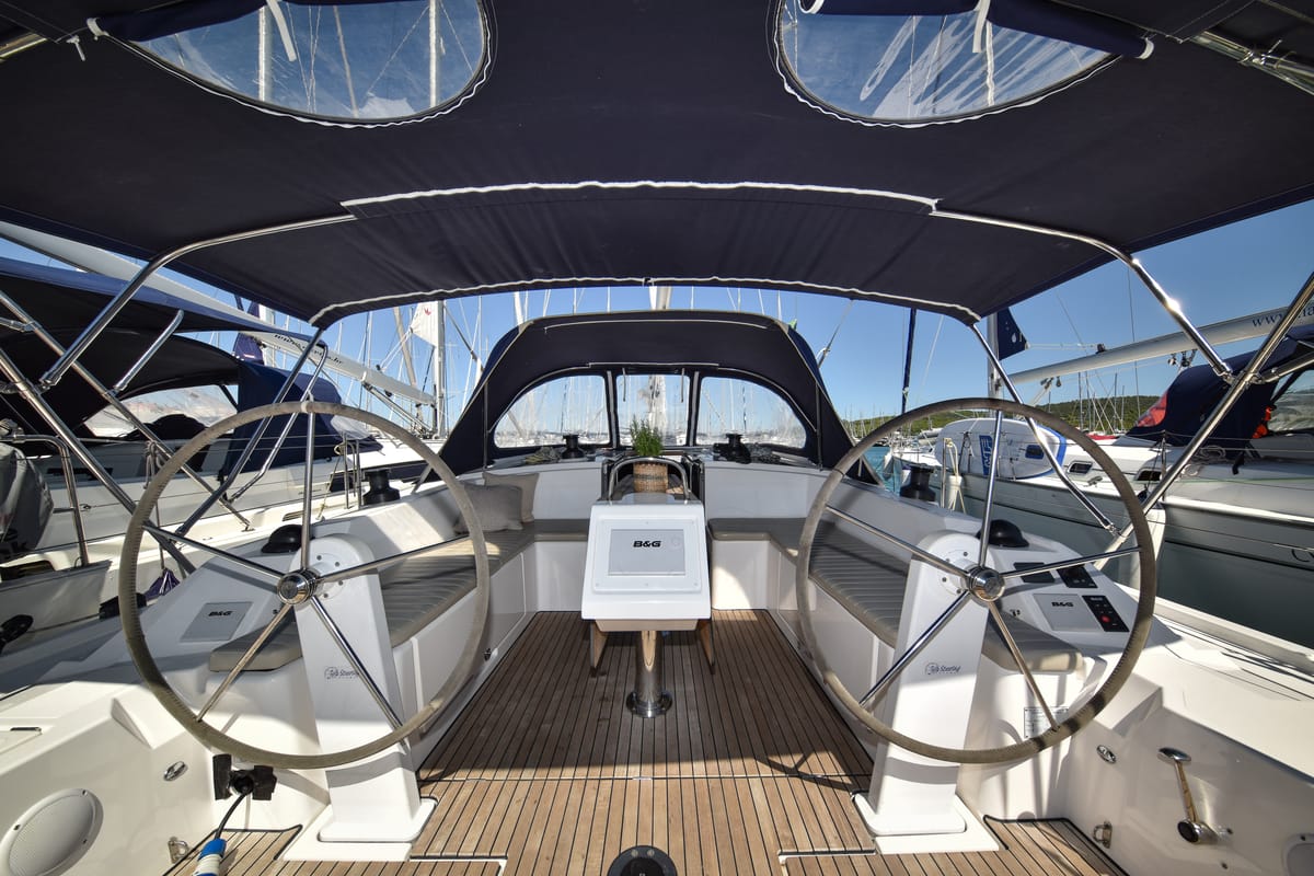 Bella, a Bavaria C42 sailboat at Općina Sukošan, Croatia