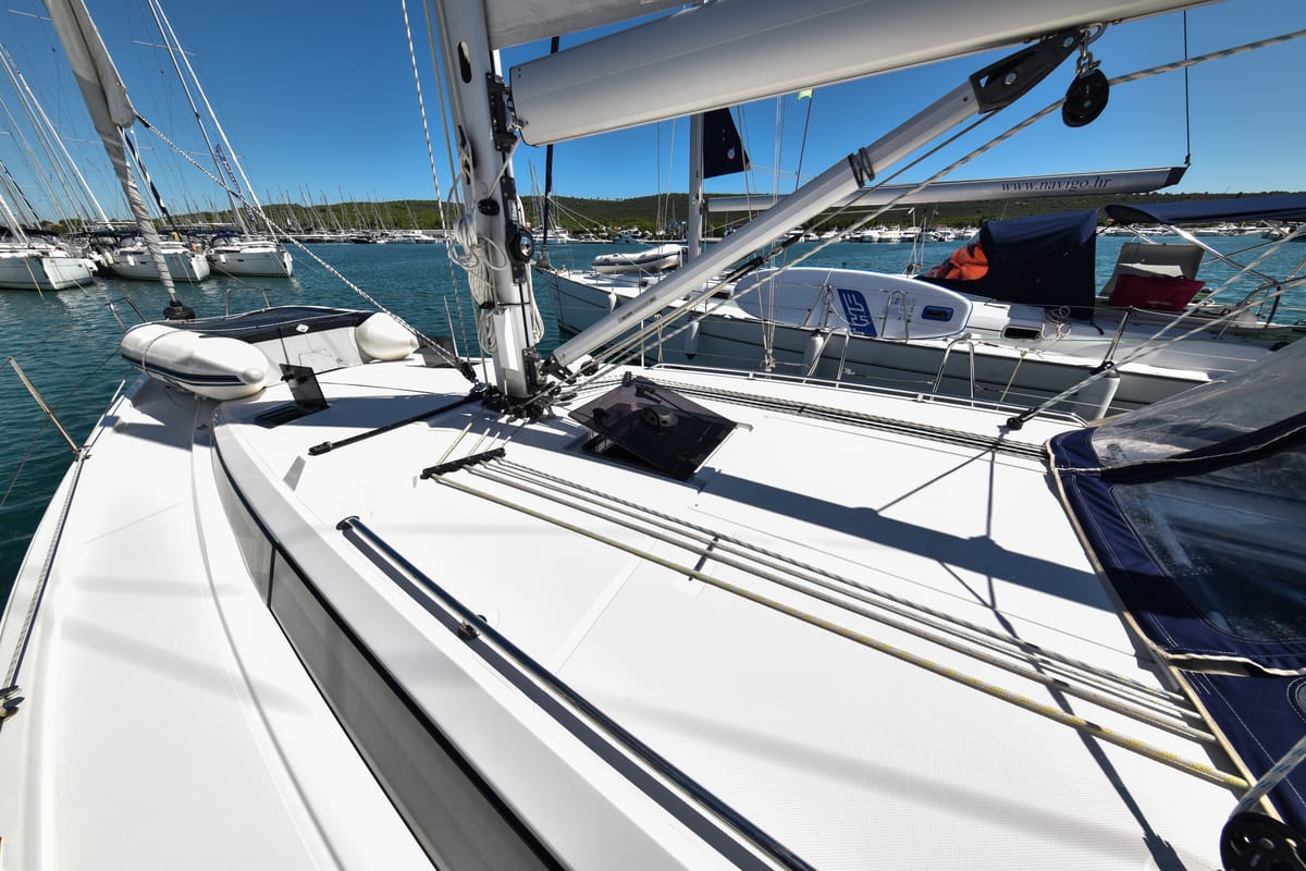 Bella, a Bavaria C42 sailboat at Općina Sukošan, Croatia