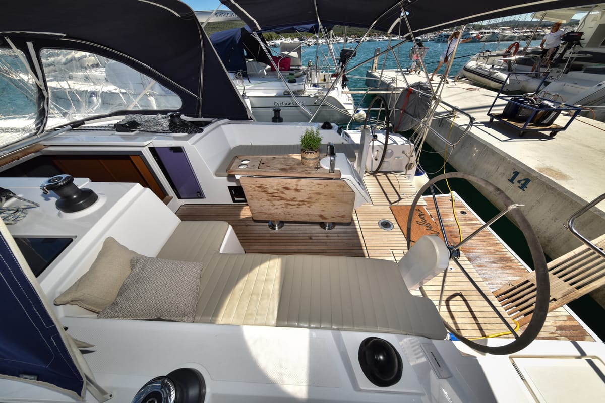 Bella, a Bavaria C42 sailboat at Općina Sukošan, Croatia