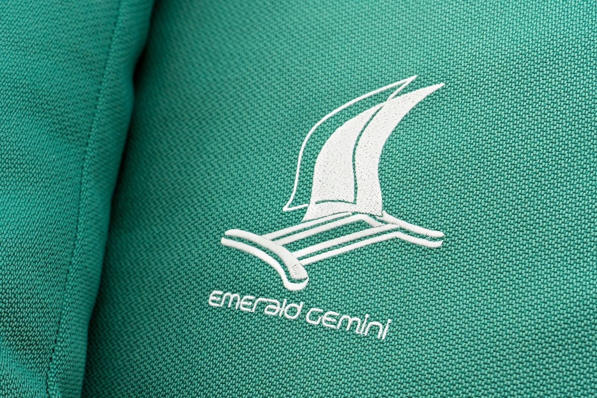 Emerald Gemini, a Lagoon 52 F OW catamaran at Grad Kaštela, Croatia