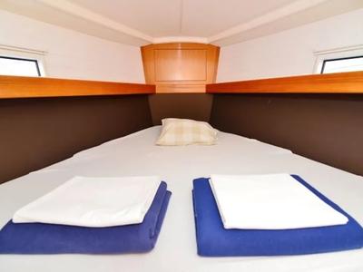 Cabin on Blue Tone, a Bavaria Cruiser 37 sailboat at Betina, Croatia