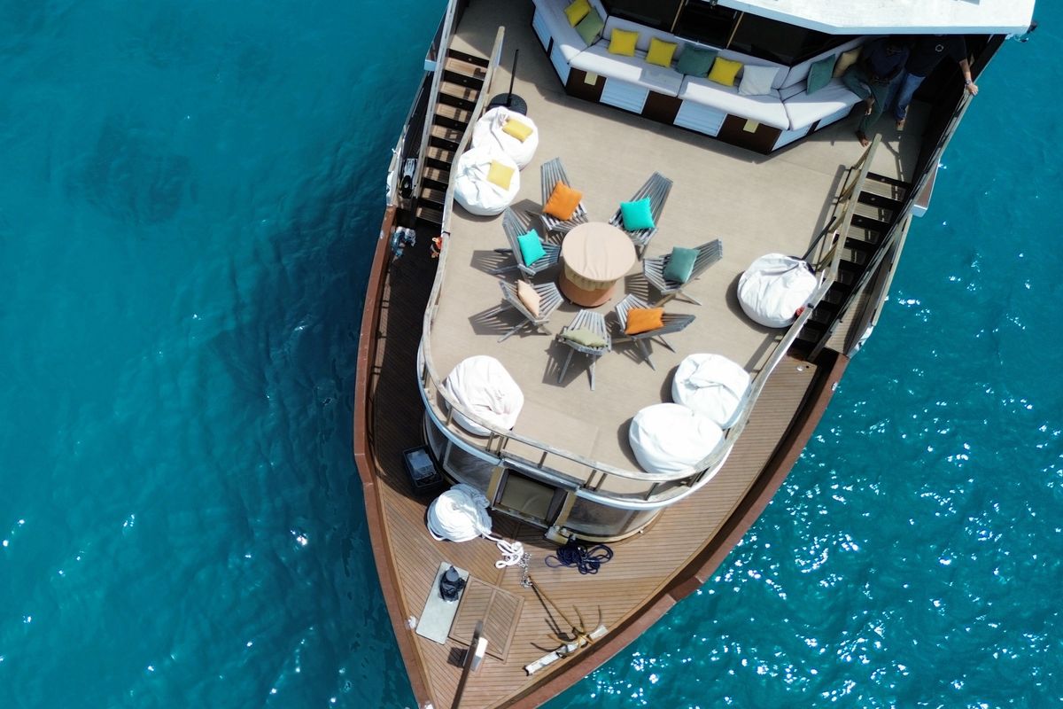 Exterior view of Atoll Villa, a Gulet Motoryacht yacht at Malé, Maldives