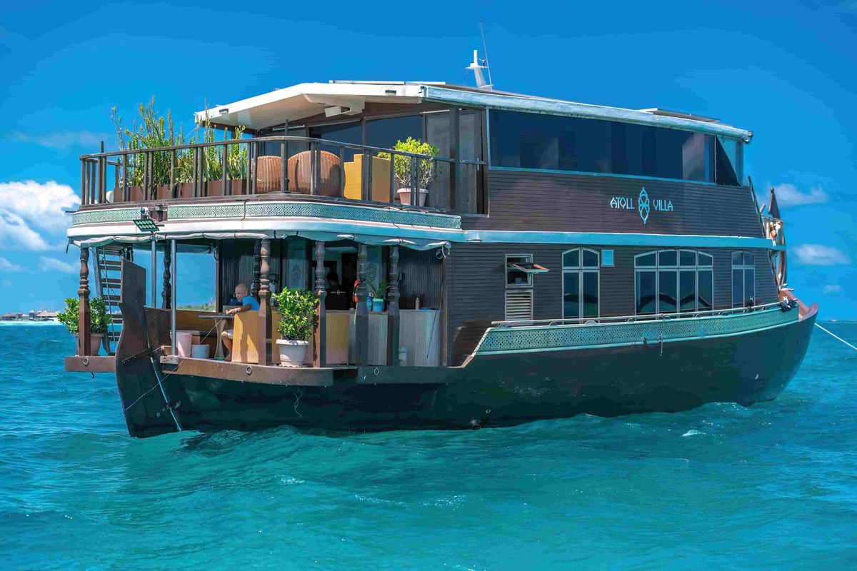 Exterior view of Atoll Villa, a Gulet Motoryacht yacht at Malé, Maldives