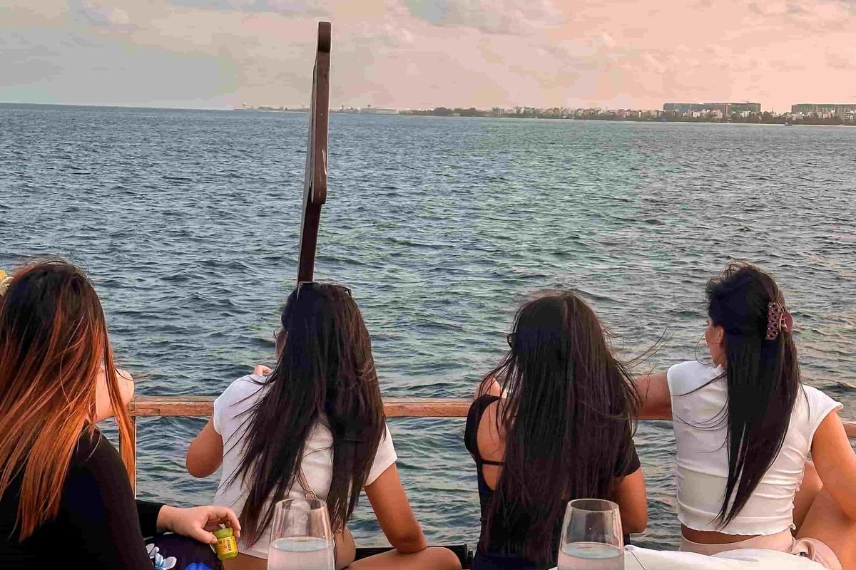 Deck of Atoll Villa, a Gulet Motoryacht yacht at Malé, Maldives